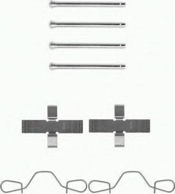 MINTEX MBA982 Комплектуючі, колодки дискового гальма