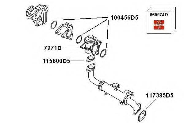 WAHLER 7900422 Рециркуляція ОГ