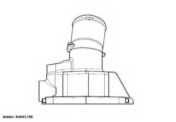 WAHLER 41008179D Термостат, охолоджуюча рідина