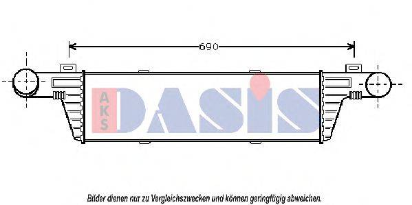 AKS DASIS 127100N Інтеркулер