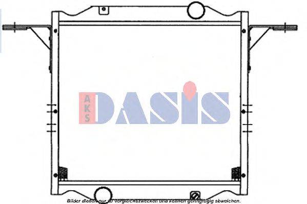 AKS DASIS 390390N Радіатор, охолодження двигуна