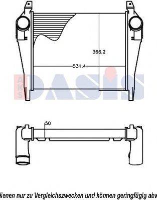 AKS DASIS 407008N Інтеркулер