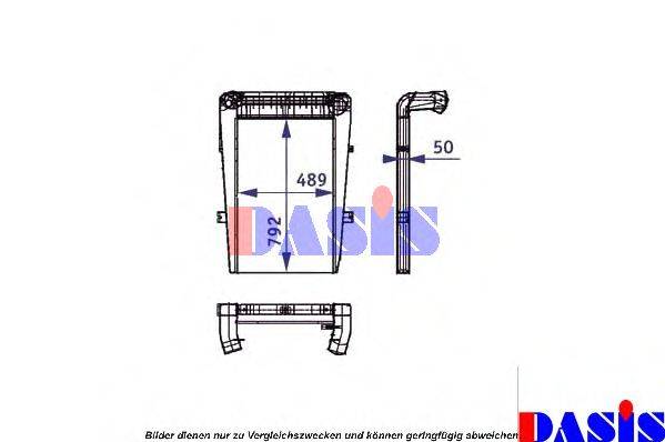 AKS DASIS 407040N Інтеркулер