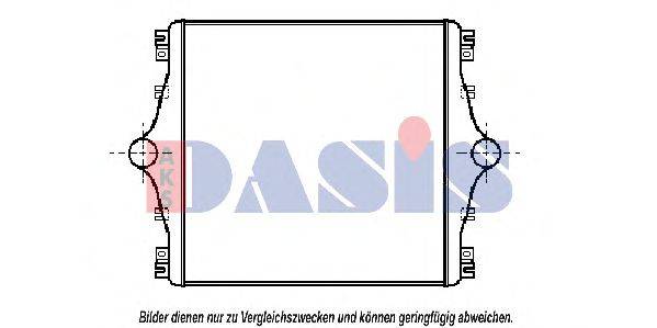 AKS DASIS 407070T Інтеркулер