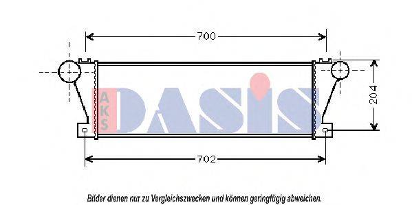 AKS DASIS 407190N Інтеркулер