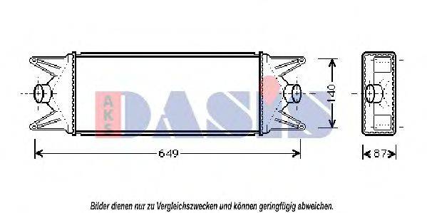AKS DASIS 407240N Інтеркулер