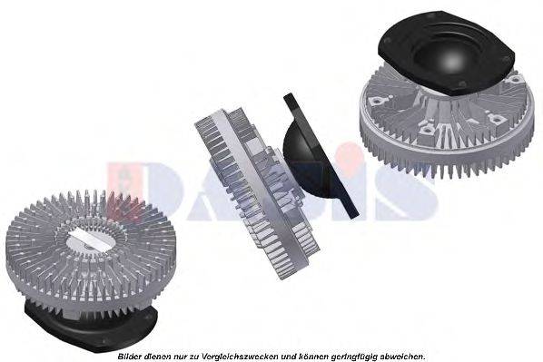 AKS DASIS 408240N Зчеплення, вентилятор радіатора