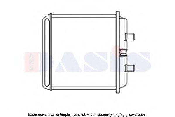 AKS DASIS 409006N Теплообмінник, опалення салону