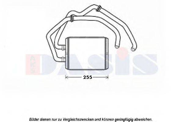 AKS DASIS 409008N Теплообмінник, опалення салону