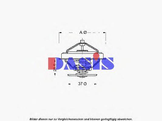 AKS DASIS 751879N Термостат, охолоджуюча рідина