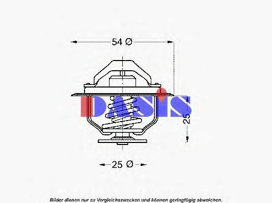 AKS DASIS 751887N Термостат, охолоджуюча рідина