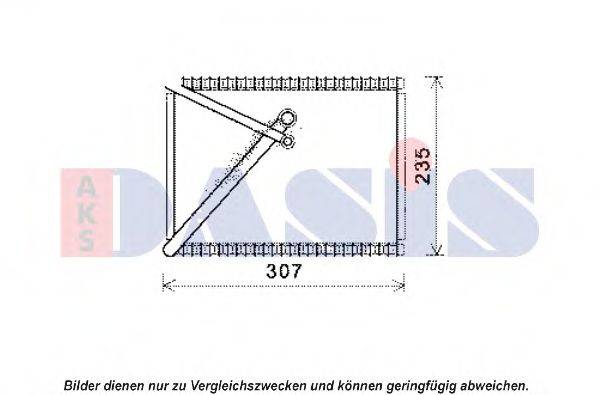 AKS DASIS 820343N Випарник, кондиціонер