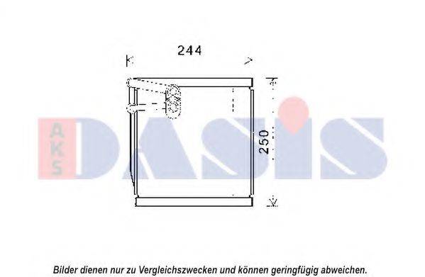 AKS DASIS 820364N Випарник, кондиціонер