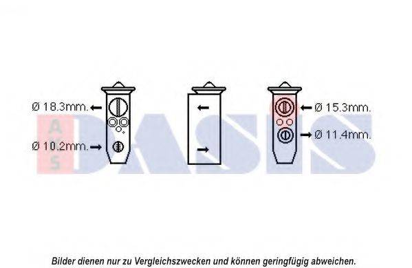AKS DASIS 840188N Розширювальний клапан, кондиціонер