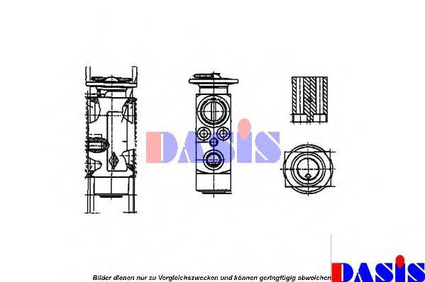 AKS DASIS 841030N Розширювальний клапан, кондиціонер