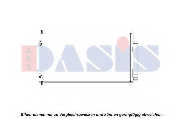 AKS DASIS 102041N Конденсатор, кондиціонер