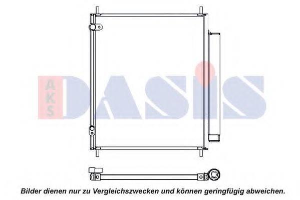 AKS DASIS 142034N Конденсатор, кондиціонер