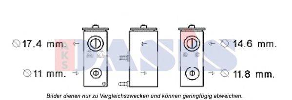 AKS DASIS 840269N Розширювальний клапан, кондиціонер