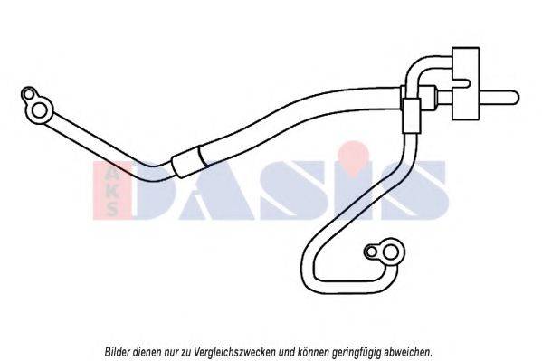 AKS DASIS 885821N Трубопровід високого/низкого тиску, кондиціонер