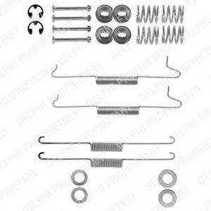 DELPHI LY1043 Комплектуючі, гальмівна колодка