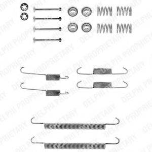 DELPHI LY1132 Комплектуючі, гальмівна колодка