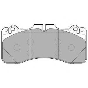 DELPHI LP2760 Комплект гальмівних колодок, дискове гальмо