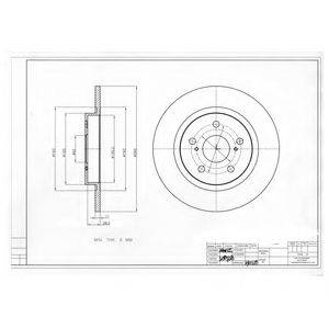 DELPHI BG4200C гальмівний диск