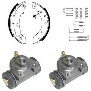 DELPHI KP951 Комплект гальмівних колодок