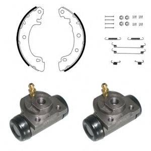 DELPHI 981 Комплект гальмівних колодок