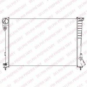 DELPHI TSP0524064 Радіатор, охолодження двигуна