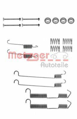 METZGER 1050646 Комплектуючі, гальмівна колодка