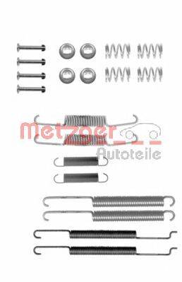 METZGER 1050681 Комплектуючі, гальмівна колодка