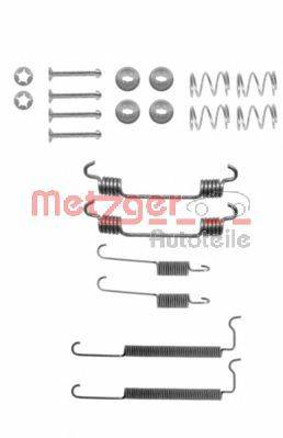 METZGER 1050709 Комплектуючі, гальмівна колодка