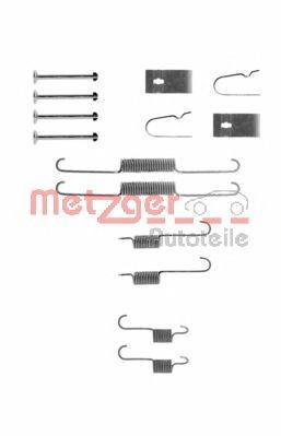 METZGER 1050782 Комплектуючі, гальмівна колодка