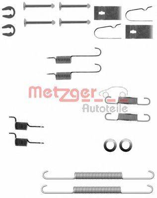 METZGER 1050847 Комплектуючі, гальмівна колодка