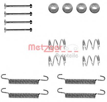 METZGER 1050791 Комплектуючі, стоянкова гальмівна система