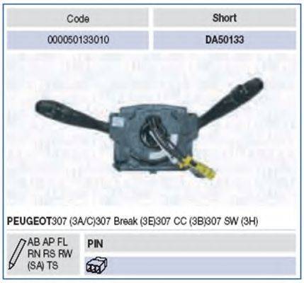 MAGNETI MARELLI 000050133010 Вимикач на колонці кермового керування