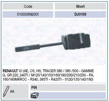 MAGNETI MARELLI 510033692001 Вимикач на колонці кермового керування