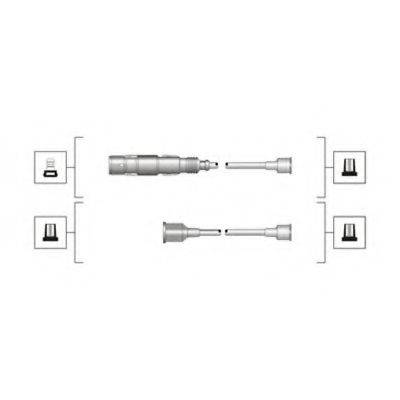 MAGNETI MARELLI 941319170036 Комплект дротів запалювання