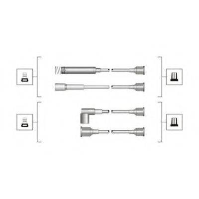 MAGNETI MARELLI 941319170064 Комплект дротів запалювання