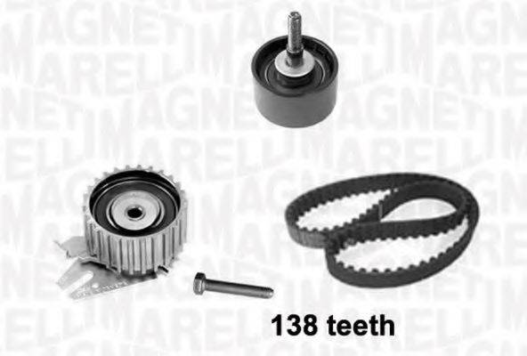 MAGNETI MARELLI 341303980000 Комплект ременя ГРМ