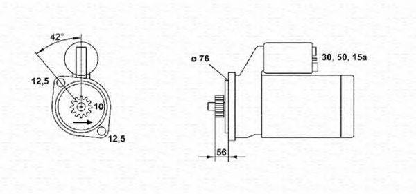 MAGNETI MARELLI 943251435010 Стартер