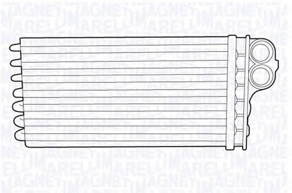 MAGNETI MARELLI 350218358000 Теплообмінник, опалення салону