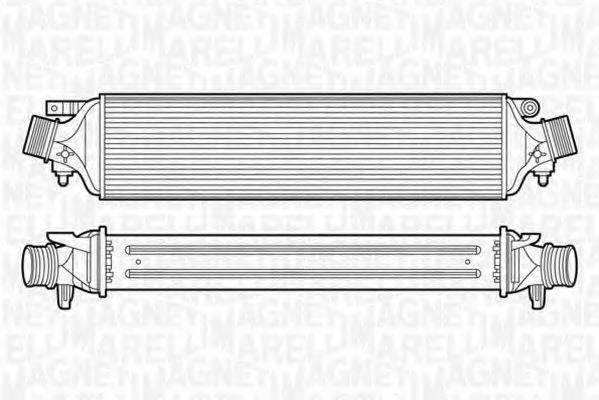 MAGNETI MARELLI 351319201150 Інтеркулер