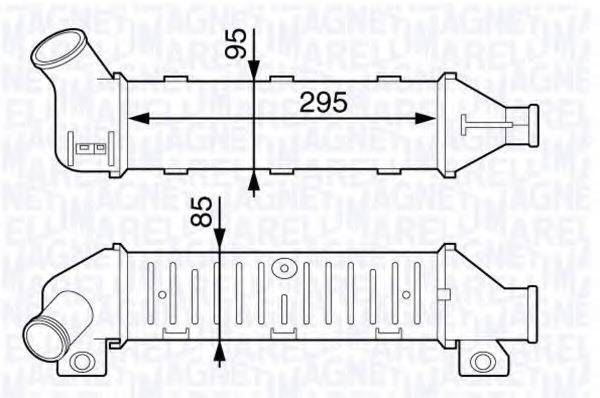 MAGNETI MARELLI 351319202360 Інтеркулер