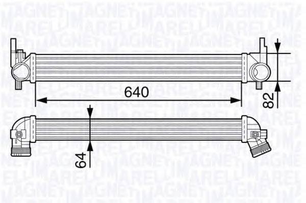 MAGNETI MARELLI 351319202410 Інтеркулер