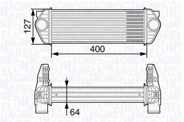 MAGNETI MARELLI 351319202680 Інтеркулер