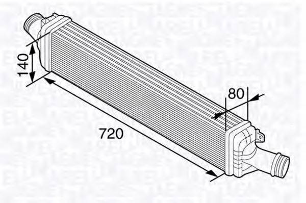 MAGNETI MARELLI 351319202690 Інтеркулер