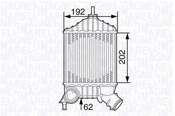 MAGNETI MARELLI 351319202760 Інтеркулер