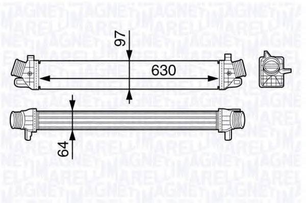 MAGNETI MARELLI 351319202980 Інтеркулер